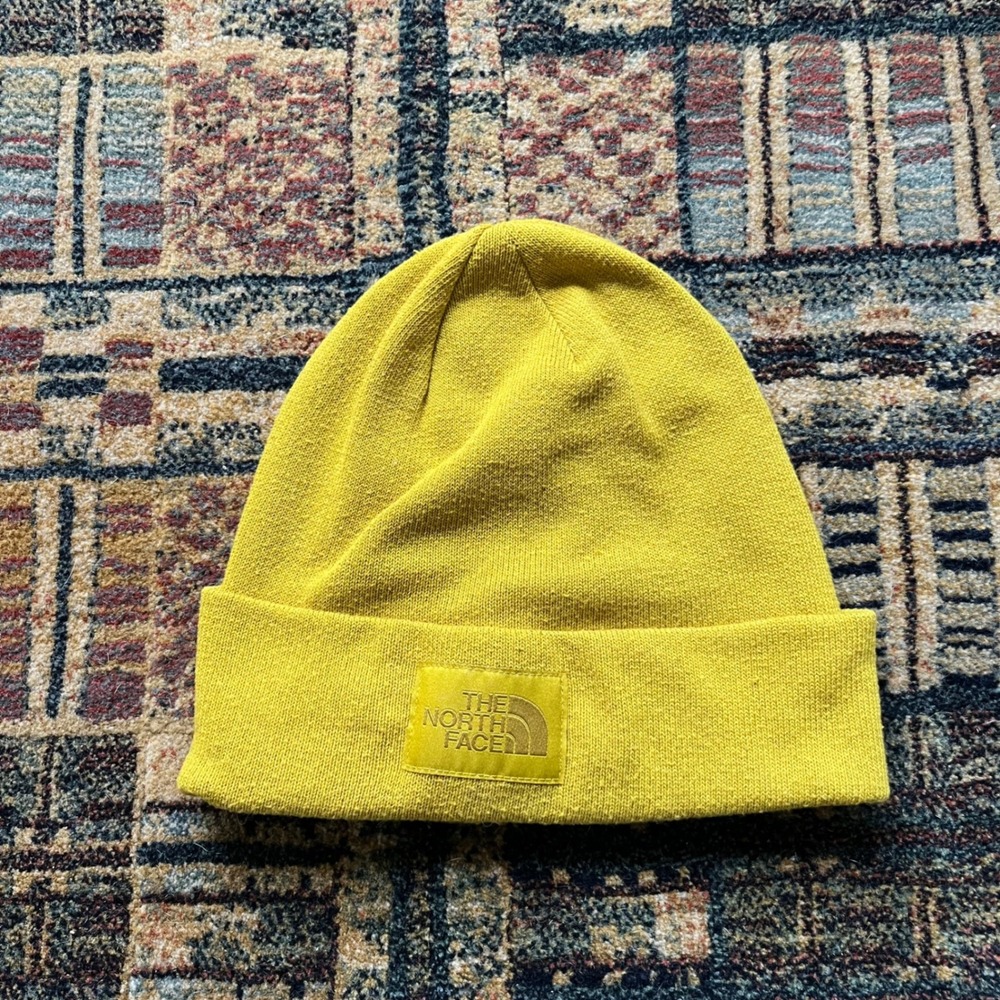 The North Face Yellow Beanie Adult One Size